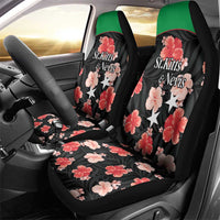 Saint Kitts and Nevis Cricket Car Seat Cover 2025 Go Patriots Tropical Style - Wonder Print Shop