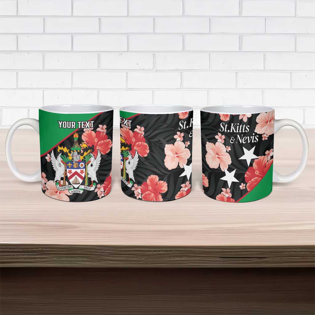 Custom Saint Kitts and Nevis Cricket Ceramic Mug 2025 Go Patriots Tropical Style - Wonder Print Shop