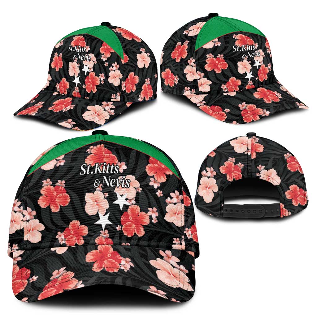 Saint Kitts and Nevis Cricket Classic Cap 2025 Go Patriots Tropical Style - Wonder Print Shop