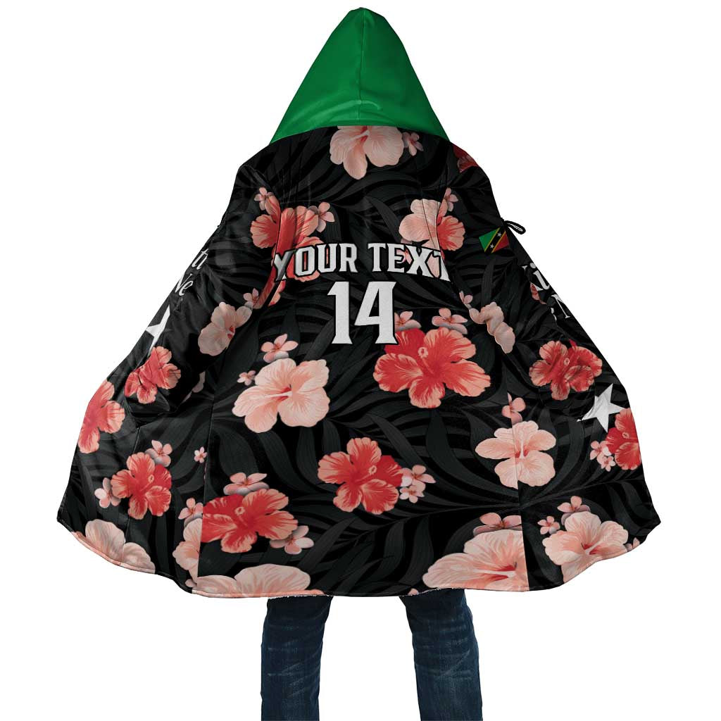 Custom Saint Kitts and Nevis Cricket Cloak 2025 Go Patriots Tropical Style - Wonder Print Shop