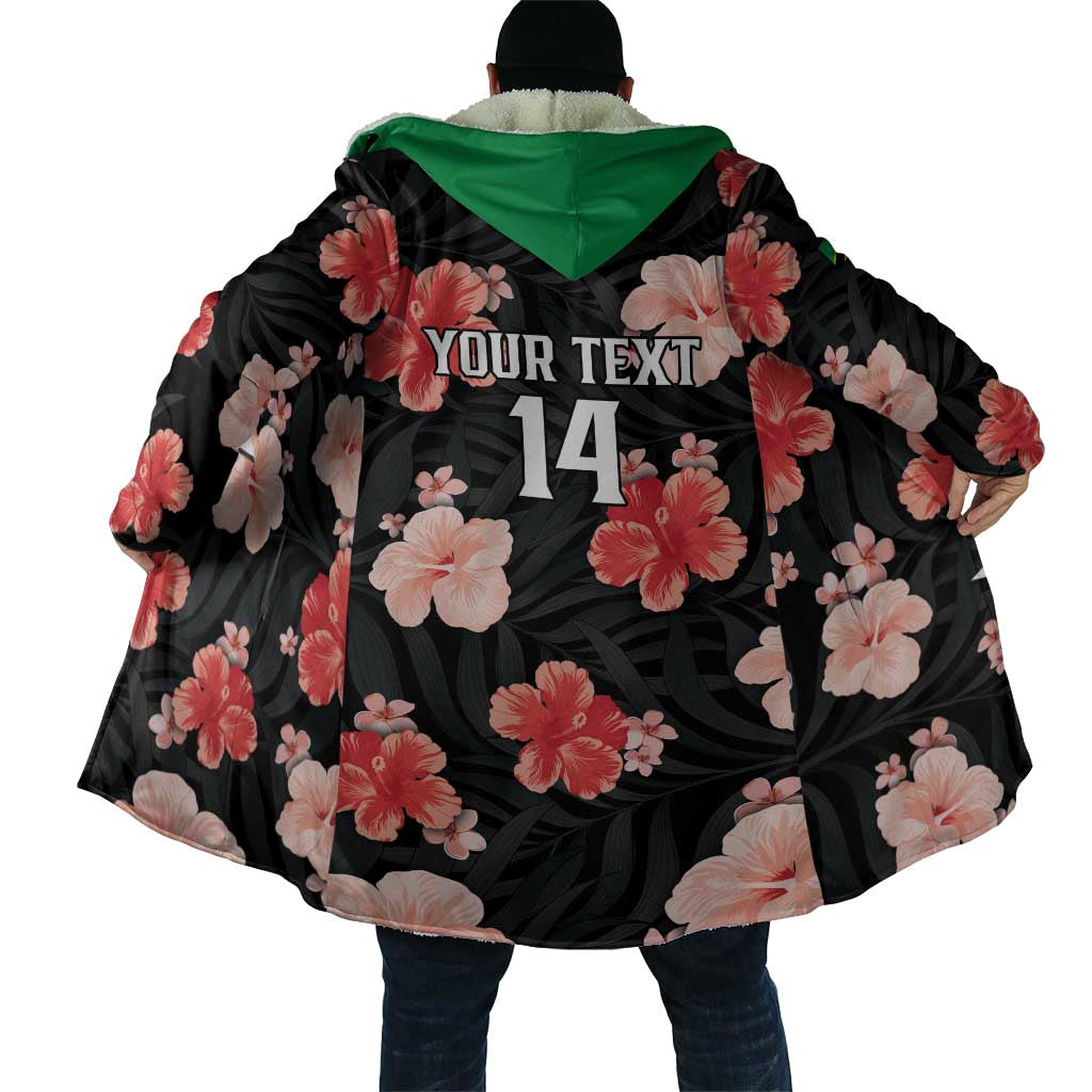 Custom Saint Kitts and Nevis Cricket Cloak 2025 Go Patriots Tropical Style - Wonder Print Shop