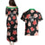 Custom Saint Kitts and Nevis Cricket Couples Matching Puletasi and Hawaiian Shirt 2025 Go Patriots Tropical Style - Wonder Print Shop