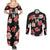 Custom Saint Kitts and Nevis Cricket Couples Matching Summer Maxi Dress and Long Sleeve Button Shirt 2025 Go Patriots Tropical Style - Wonder Print Shop