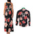 Custom Saint Kitts and Nevis Cricket Couples Matching Tank Maxi Dress and Long Sleeve Button Shirt 2025 Go Patriots Tropical Style - Wonder Print Shop
