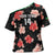 Custom Saint Kitts and Nevis Cricket Cross Shoulder Shirt 2025 Go Patriots Tropical Style - Wonder Print Shop