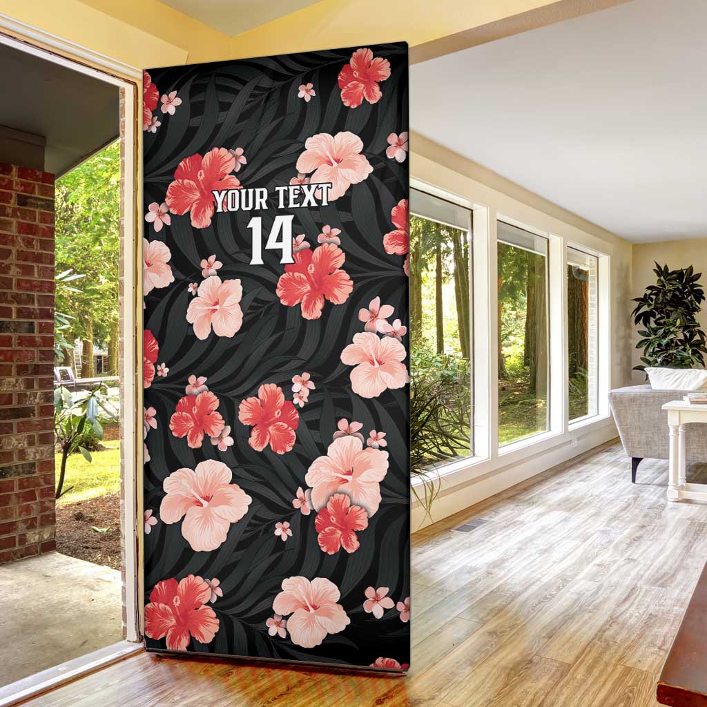 Saint Kitts and Nevis Cricket Door Cover 2025 Go Patriots Tropical Style - Wonder Print Shop