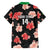 Custom Saint Kitts and Nevis Cricket Family Matching Off The Shoulder Long Sleeve Dress and Hawaiian Shirt 2025 Go Patriots Tropical Style - Wonder Print Shop