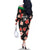 Custom Saint Kitts and Nevis Cricket Family Matching Off The Shoulder Long Sleeve Dress and Hawaiian Shirt 2025 Go Patriots Tropical Style - Wonder Print Shop
