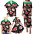 Custom Saint Kitts and Nevis Cricket Family Matching Puletasi and Hawaiian Shirt 2025 Go Patriots Tropical Style - Wonder Print Shop