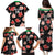 Custom Saint Kitts and Nevis Cricket Family Matching Puletasi and Hawaiian Shirt 2025 Go Patriots Tropical Style - Wonder Print Shop