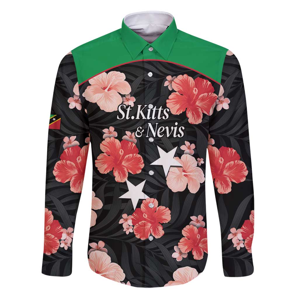 Custom Saint Kitts and Nevis Cricket Family Matching Puletasi and Hawaiian Shirt 2025 Go Patriots Tropical Style - Wonder Print Shop