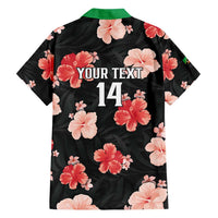 Custom Saint Kitts and Nevis Cricket Family Matching Short Sleeve Bodycon Dress and Hawaiian Shirt 2025 Go Patriots Tropical Style - Wonder Print Shop