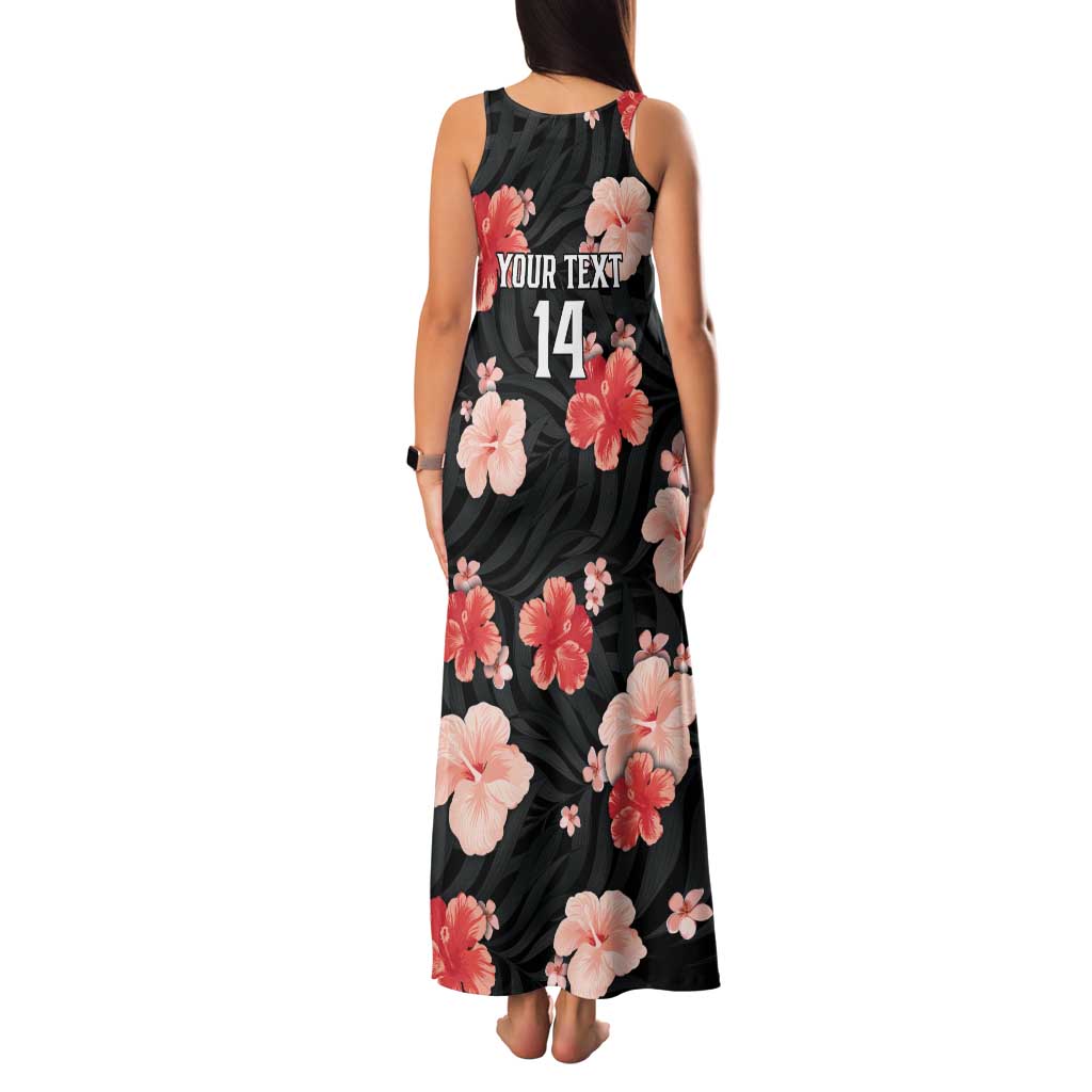 Custom Saint Kitts and Nevis Cricket Family Matching Tank Maxi Dress and Hawaiian Shirt 2025 Go Patriots Tropical Style - Wonder Print Shop