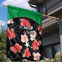 Saint Kitts and Nevis Cricket Garden Flag 2025 Go Patriots Tropical Style - Wonder Print Shop