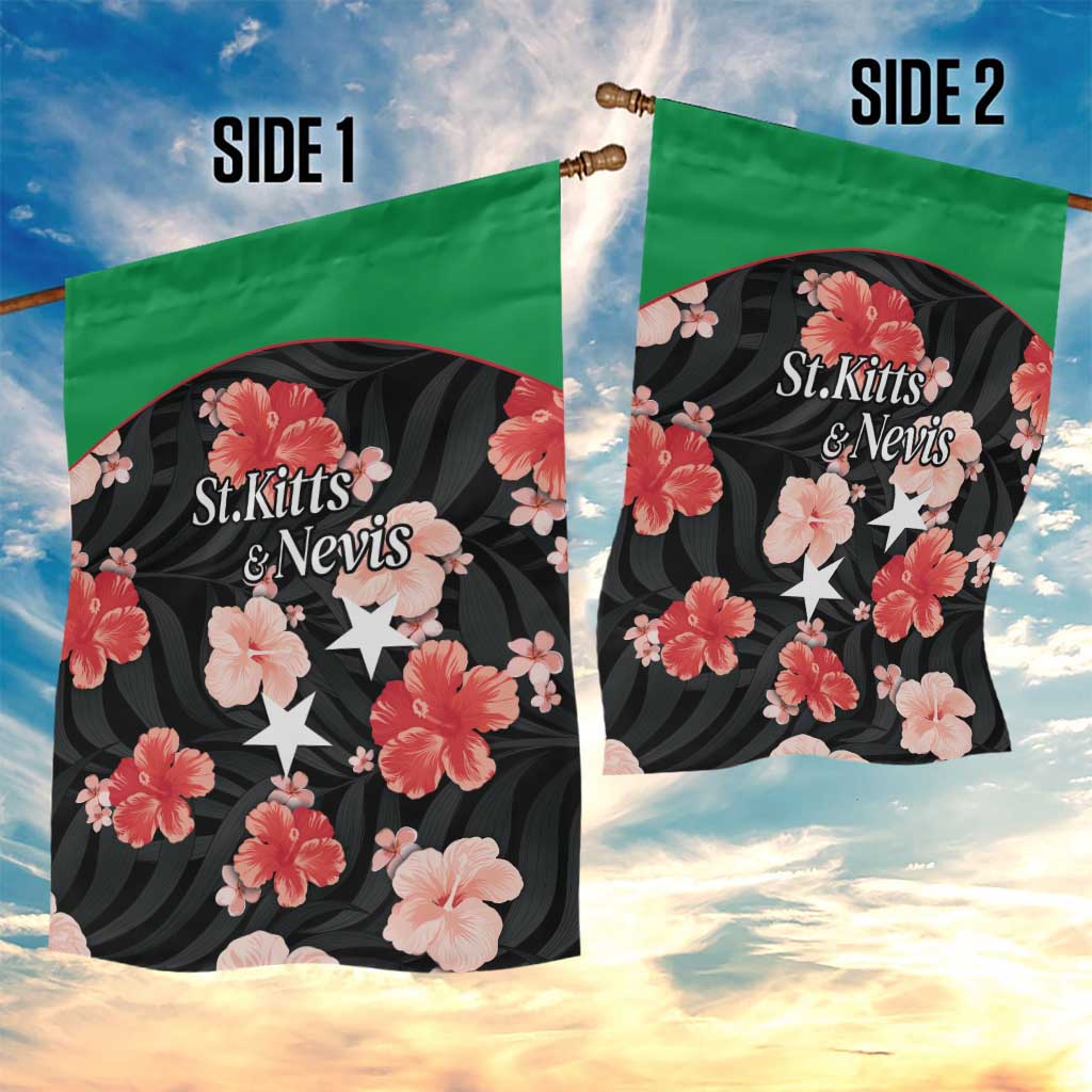 Saint Kitts and Nevis Cricket Garden Flag 2025 Go Patriots Tropical Style - Wonder Print Shop