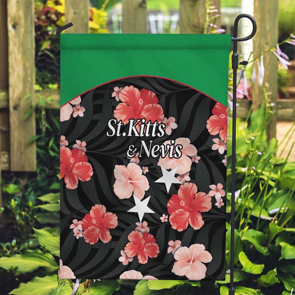 Saint Kitts and Nevis Cricket Garden Flag 2025 Go Patriots Tropical Style - Wonder Print Shop