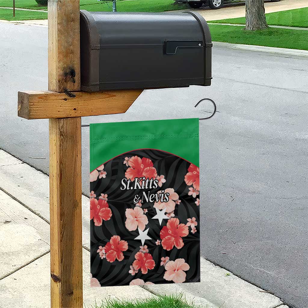 Saint Kitts and Nevis Cricket Garden Flag 2025 Go Patriots Tropical Style - Wonder Print Shop