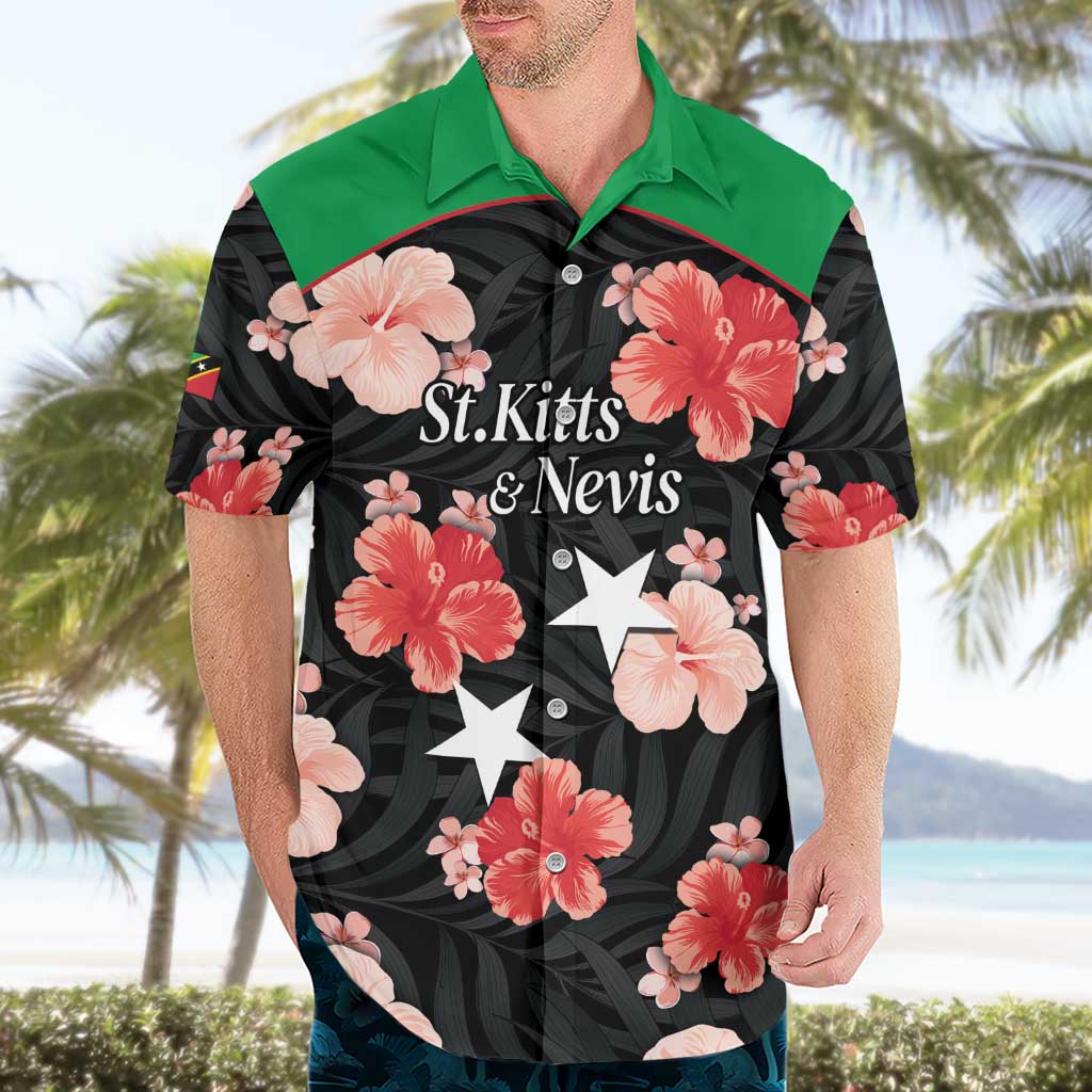 Custom Saint Kitts and Nevis Cricket Hawaiian Shirt 2025 Go Patriots Tropical Style - Wonder Print Shop