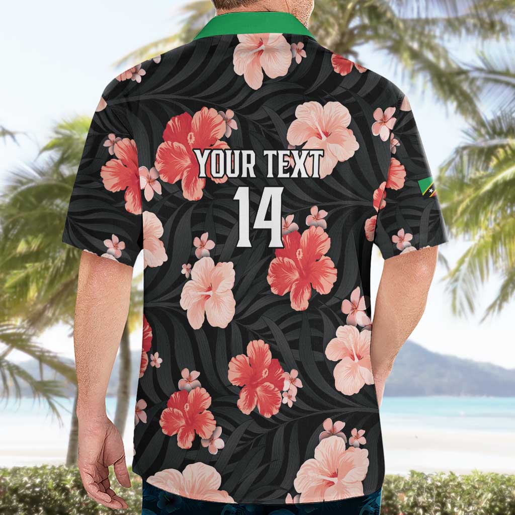 Custom Saint Kitts and Nevis Cricket Hawaiian Shirt 2025 Go Patriots Tropical Style - Wonder Print Shop