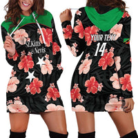 Custom Saint Kitts and Nevis Cricket Hoodie Dress 2025 Go Patriots Tropical Style - Wonder Print Shop