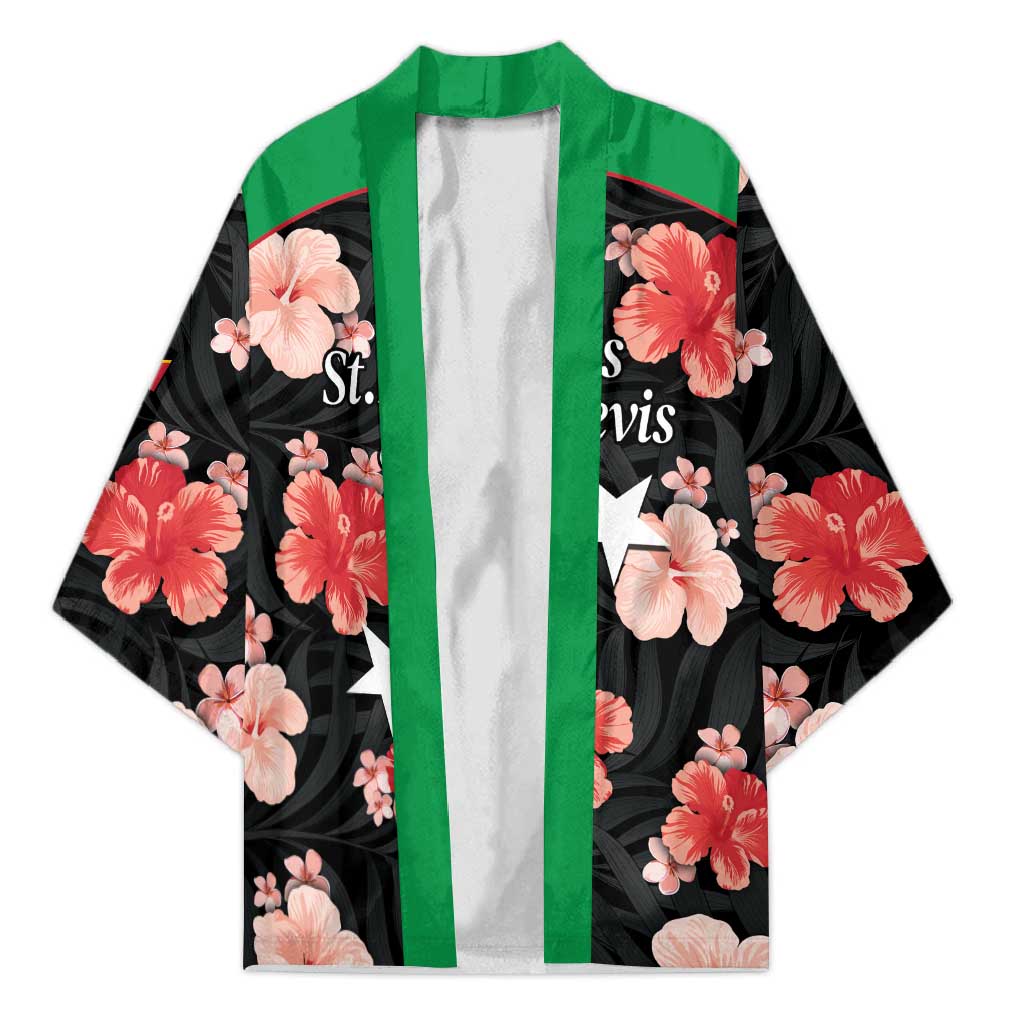 Custom Saint Kitts and Nevis Cricket Kimono 2025 Go Patriots Tropical Style - Wonder Print Shop