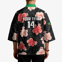 Custom Saint Kitts and Nevis Cricket Kimono 2025 Go Patriots Tropical Style - Wonder Print Shop