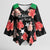 Custom Saint Kitts and Nevis Cricket Kimono Sleeve Blouse 2025 Go Patriots Tropical Style - Wonder Print Shop