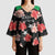 Custom Saint Kitts and Nevis Cricket Kimono Sleeve Blouse 2025 Go Patriots Tropical Style - Wonder Print Shop