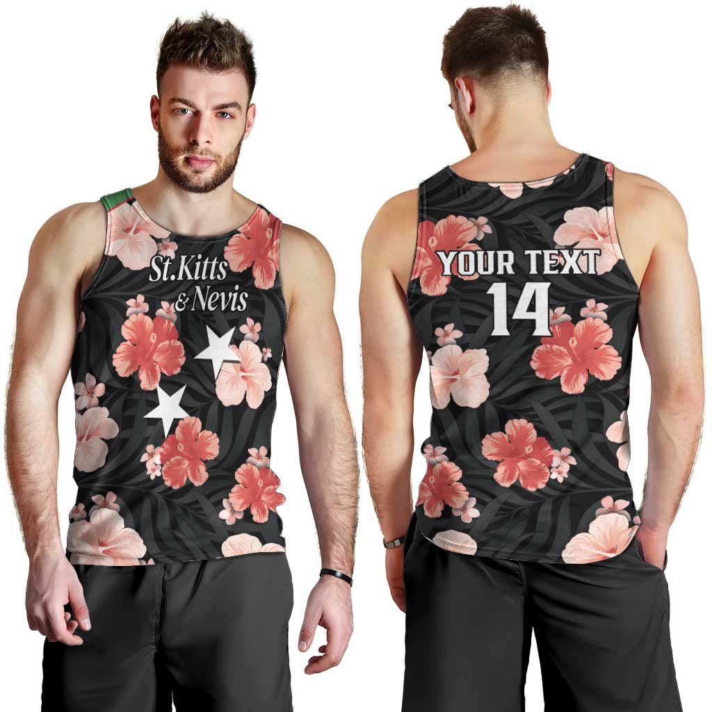 Custom Saint Kitts and Nevis Cricket Men Tank Top 2025 Go Patriots Tropical Style - Wonder Print Shop