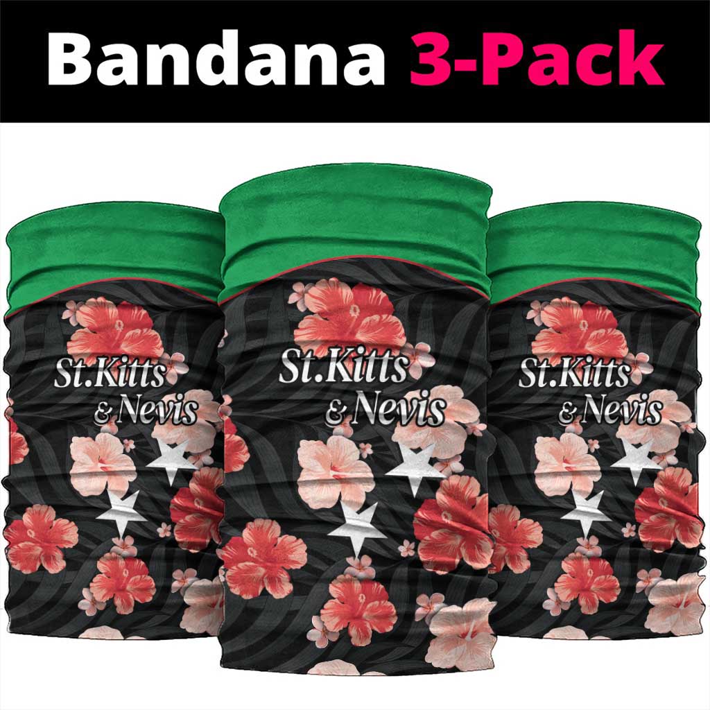 Saint Kitts and Nevis Cricket Neck Gaiter 2025 Go Patriots Tropical Style - Wonder Print Shop