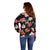 Custom Saint Kitts and Nevis Cricket Off Shoulder Sweater 2025 Go Patriots Tropical Style - Wonder Print Shop
