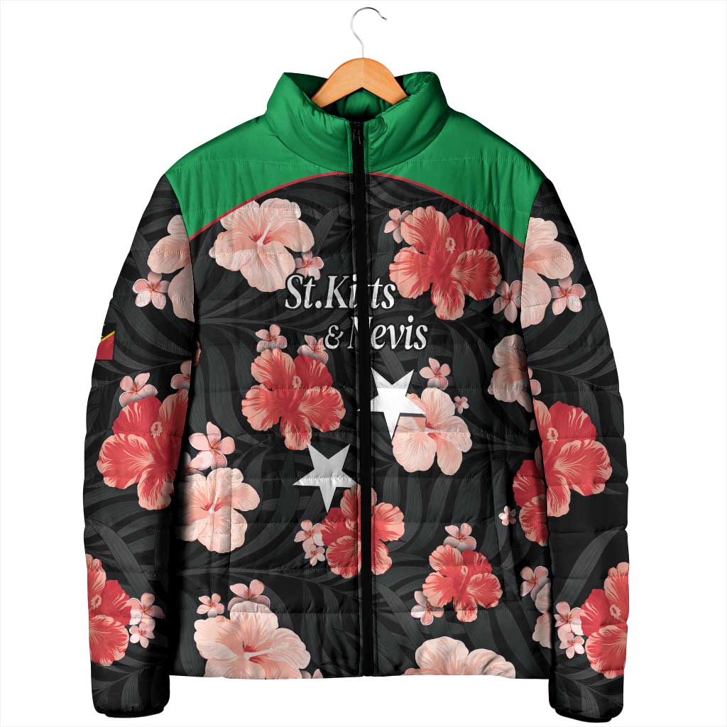 Custom Saint Kitts and Nevis Cricket Padded Jacket 2025 Go Patriots Tropical Style - Wonder Print Shop