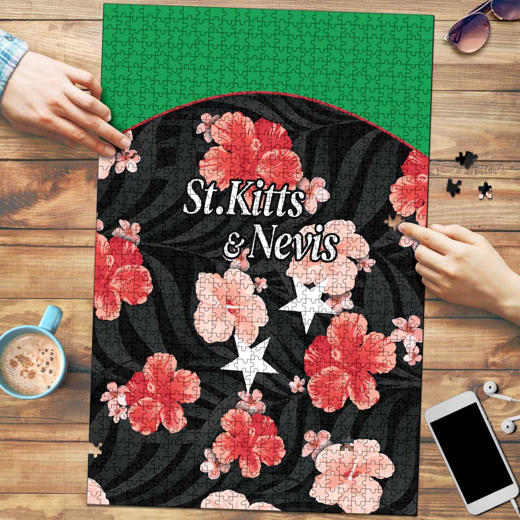 Saint Kitts and Nevis Cricket Puzzle 2025 Go Patriots Tropical Style - Wonder Print Shop