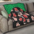 Saint Kitts and Nevis Cricket Quilt 2025 Go Patriots Tropical Style - Wonder Print Shop