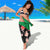 Saint Kitts and Nevis Cricket Sarong 2025 Go Patriots Tropical Style - Wonder Print Shop