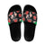 Saint Kitts and Nevis Cricket Slide Sandals 2025 Go Patriots Tropical Style - Wonder Print Shop