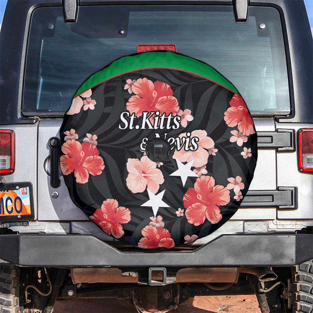 Saint Kitts and Nevis Cricket Spare Tire Cover 2025 Go Patriots Tropical Style - Wonder Print Shop