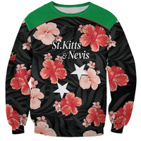 Custom Saint Kitts and Nevis Cricket Sweatshirt 2025 Go Patriots Tropical Style - Wonder Print Shop