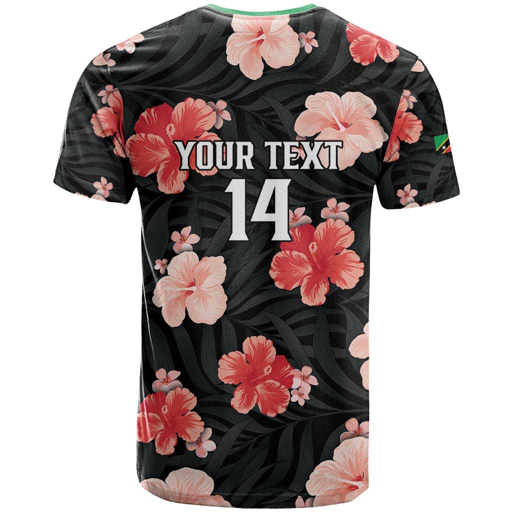 Custom Saint Kitts and Nevis Cricket T Shirt 2025 Go Patriots Tropical Style - Wonder Print Shop