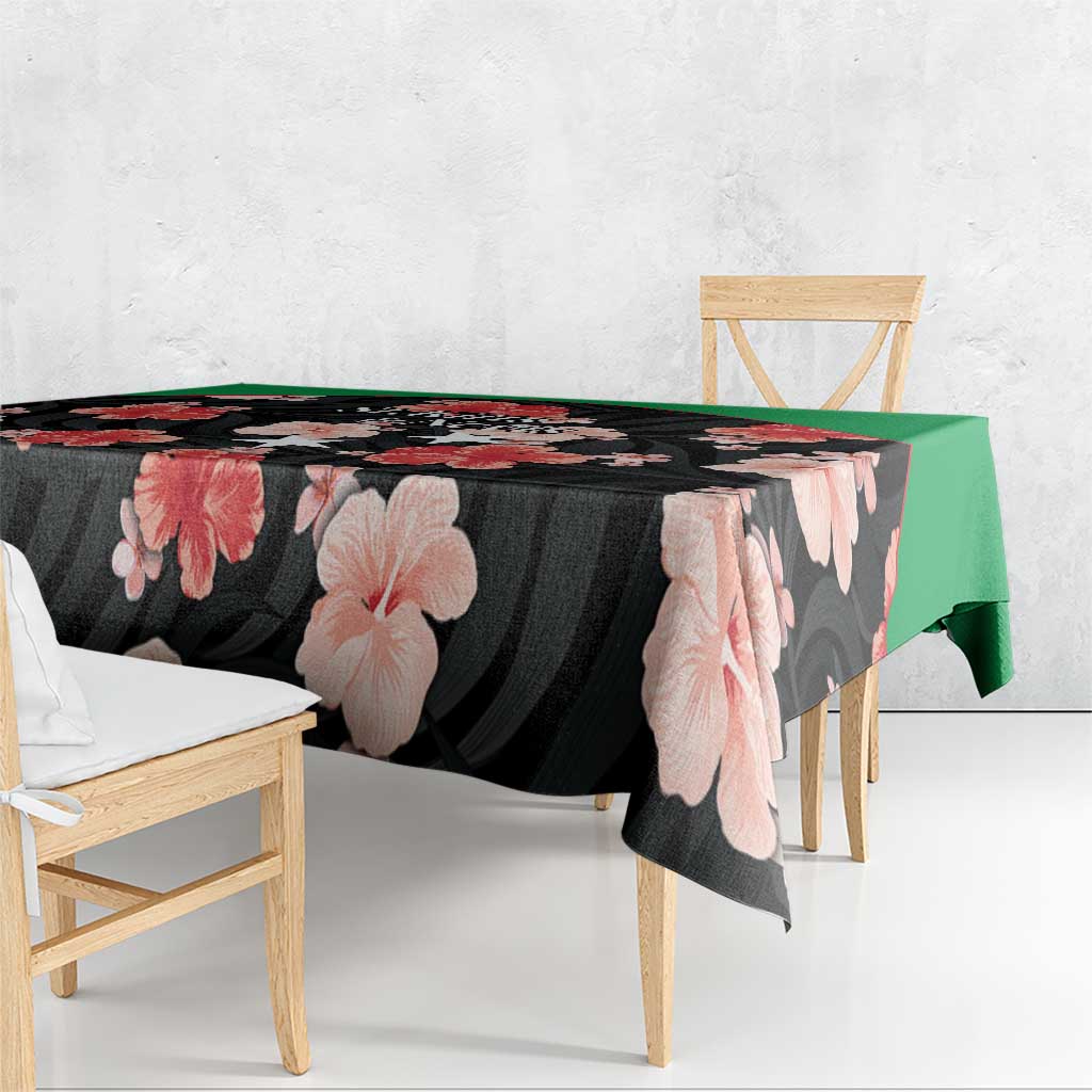 Saint Kitts and Nevis Cricket Tablecloth 2025 Go Patriots Tropical Style - Wonder Print Shop