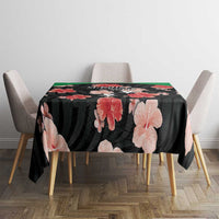 Saint Kitts and Nevis Cricket Tablecloth 2025 Go Patriots Tropical Style - Wonder Print Shop