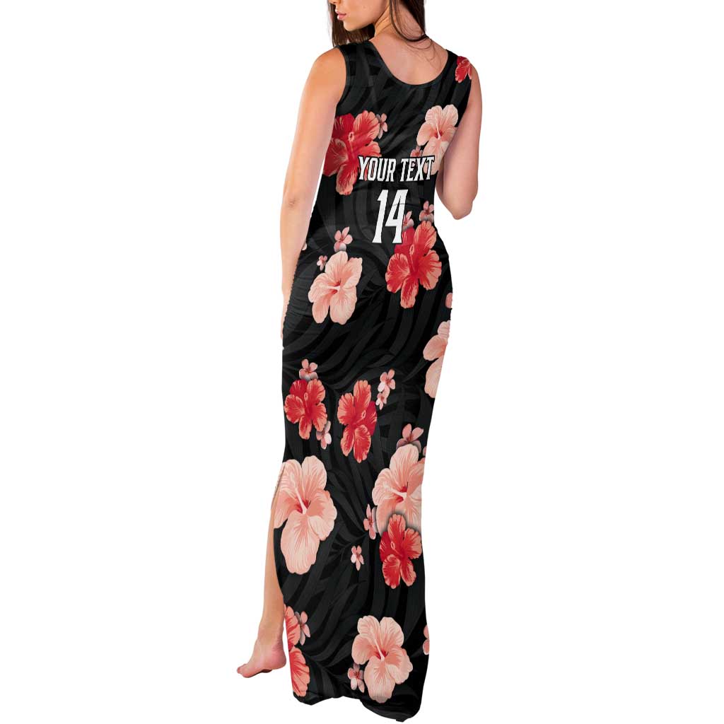 Custom Saint Kitts and Nevis Cricket Tank Maxi Dress 2025 Go Patriots Tropical Style - Wonder Print Shop