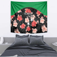 Saint Kitts and Nevis Cricket Tapestry 2025 Go Patriots Tropical Style - Wonder Print Shop