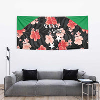 Saint Kitts and Nevis Cricket Tapestry 2025 Go Patriots Tropical Style - Wonder Print Shop