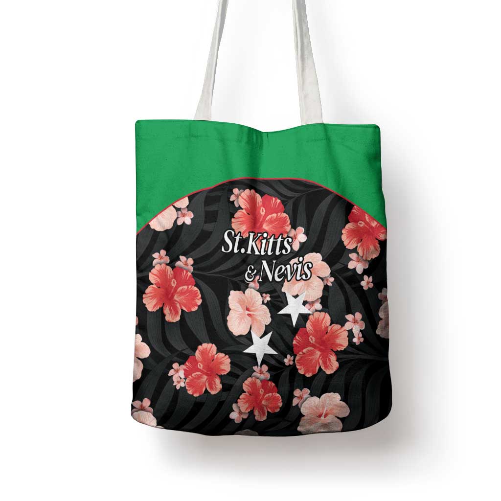 Saint Kitts and Nevis Cricket Tote Bag 2025 Go Patriots Tropical Style - Wonder Print Shop
