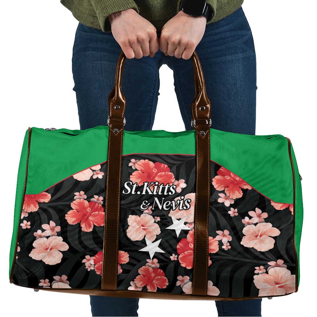 Saint Kitts and Nevis Cricket Travel Bag 2025 Go Patriots Tropical Style - Wonder Print Shop