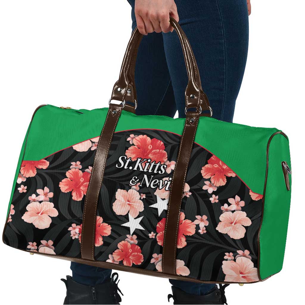 Saint Kitts and Nevis Cricket Travel Bag 2025 Go Patriots Tropical Style - Wonder Print Shop