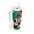 Custom Saint Kitts and Nevis Cricket Tumbler With Handle 2025 Go Patriots Tropical Style - Wonder Print Shop
