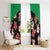 Saint Kitts and Nevis Cricket Window Curtain 2025 Go Patriots Tropical Style - Wonder Print Shop