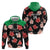 Custom Saint Kitts and Nevis Cricket Zip Hoodie 2025 Go Patriots Tropical Style - Wonder Print Shop
